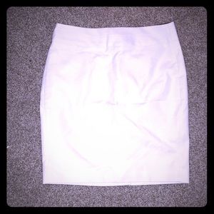Banana Republic White Pencil Skirt